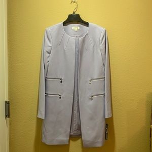 New Light Coat by Tahari Arthur S. Levin. Light Purple/Lilac with Lining.  #10